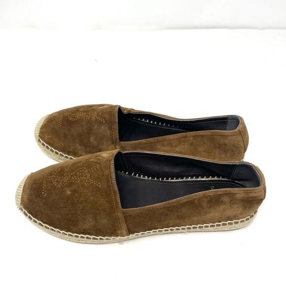 SAINT LAURENT brown suede espadrilles, 38.5 - Picture 7 of 13